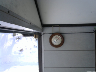 長野県菅平高原 ゆたか山荘 温度計 2026/02/05 10:45