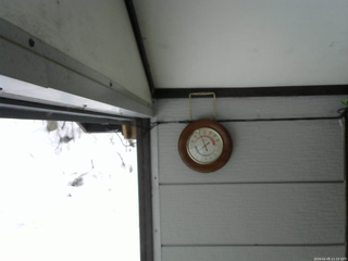 長野県菅平高原 ゆたか山荘 温度計 2026/02/05 11:15