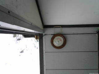 長野県菅平高原 ゆたか山荘 温度計 2026/02/05 15:15