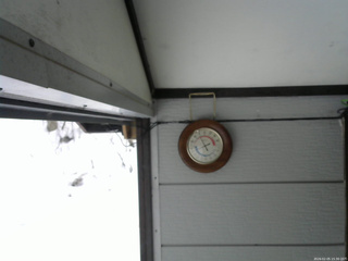 長野県菅平高原 ゆたか山荘 温度計 2026/02/05 15:30