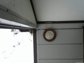 長野県菅平高原 ゆたか山荘 温度計 2026/02/05 16:15