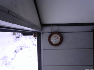 長野県菅平高原 ゆたか山荘 温度計 2026/02/05 16:45