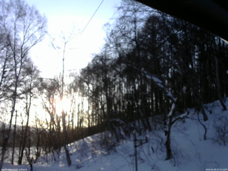 長野県菅平高原 ゆたか山荘 東側上空 2026/02/05 07:15