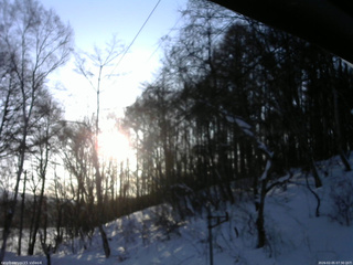長野県菅平高原 ゆたか山荘 東側上空 2026/02/05 07:30