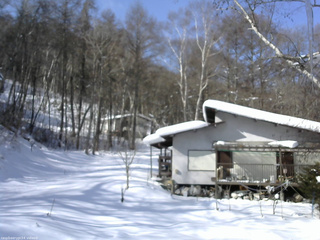 長野県菅平高原 ゆたか山荘 西側(坂上) 2026/02/06 10:30