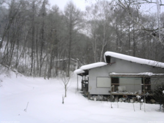 長野県菅平高原 ゆたか山荘 西側(坂上) 2026/02/07 08:30