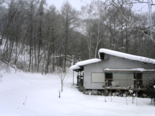 長野県菅平高原 ゆたか山荘 西側(坂上) 2026/02/07 09:00