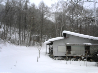 長野県菅平高原 ゆたか山荘 西側(坂上) 2026/02/07 10:00