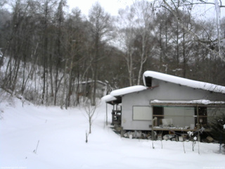 長野県菅平高原 ゆたか山荘 西側(坂上) 2026/02/07 10:45