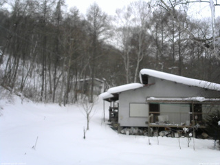 長野県菅平高原 ゆたか山荘 西側(坂上) 2026/02/07 15:30