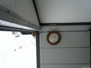 長野県菅平高原 ゆたか山荘 温度計 2026/02/07 08:45