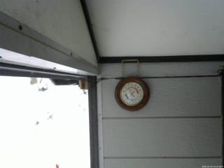 長野県菅平高原 ゆたか山荘 温度計 2026/02/07 14:15