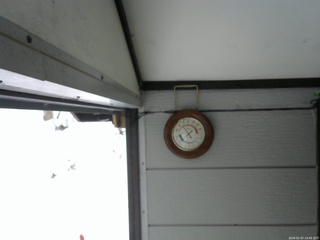 長野県菅平高原 ゆたか山荘 温度計 2026/02/07 14:45