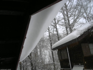 長野県菅平高原 ゆたか山荘 北側 2026/02/08 09:45