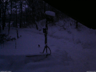 長野県菅平高原 ゆたか山荘 南側 2026/02/08 06:15