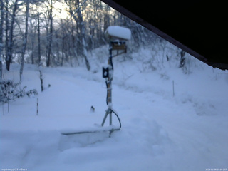 長野県菅平高原 ゆたか山荘 南側 2026/02/08 07:00