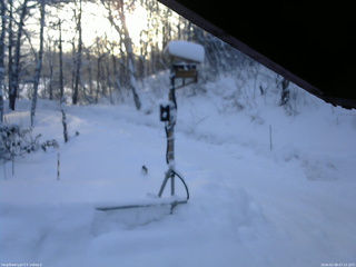 長野県菅平高原 ゆたか山荘 南側 2026/02/08 07:15