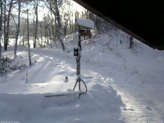 長野県菅平高原 ゆたか山荘 南側 2026/02/08 07:45