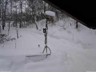 長野県菅平高原 ゆたか山荘 南側 2026/02/08 08:45