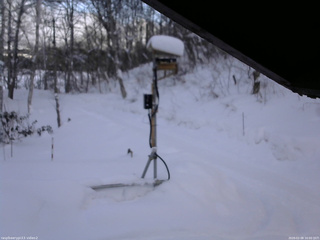 長野県菅平高原 ゆたか山荘 南側 2026/02/08 16:00