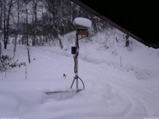 長野県菅平高原 ゆたか山荘 南側 2026/02/08 17:00