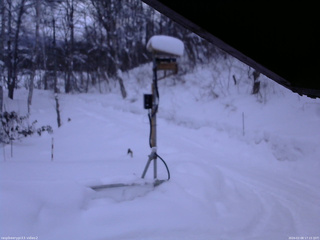 長野県菅平高原 ゆたか山荘 南側 2026/02/08 17:15