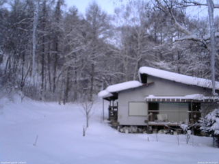 長野県菅平高原 ゆたか山荘 西側(坂上) 2026/02/08 06:30
