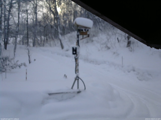 長野県菅平高原 ゆたか山荘 南側 2026/02/09 07:15