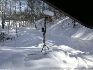 長野県菅平高原 ゆたか山荘 南側 2026/02/09 11:30