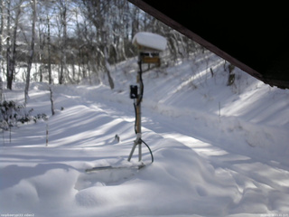 長野県菅平高原 ゆたか山荘 南側 2026/02/09 11:45