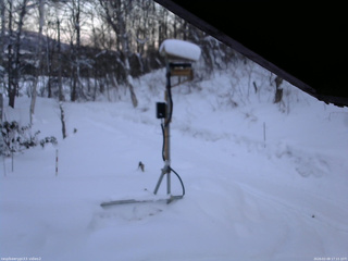 長野県菅平高原 ゆたか山荘 南側 2026/02/09 17:15