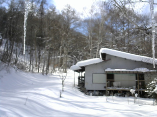 長野県菅平高原 ゆたか山荘 西側(坂上) 2026/02/09 13:15