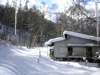 長野県菅平高原 ゆたか山荘 西側(坂上) 2026/02/09 14:15