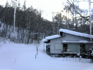 長野県菅平高原 ゆたか山荘 西側(坂上) 2026/02/09 16:15