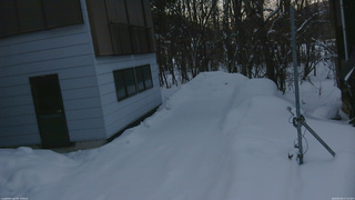長野県菅平高原 ゆたか山荘 駐車場奥 2026/02/09 17:15