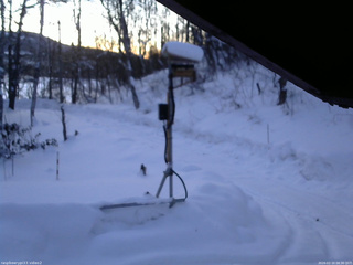 長野県菅平高原 ゆたか山荘 南側 2026/02/10 06:30