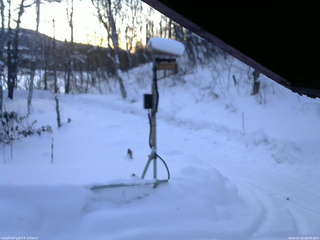 長野県菅平高原 ゆたか山荘 南側 2026/02/10 06:45