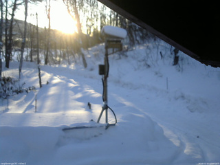 長野県菅平高原 ゆたか山荘 南側 2026/02/10 07:00