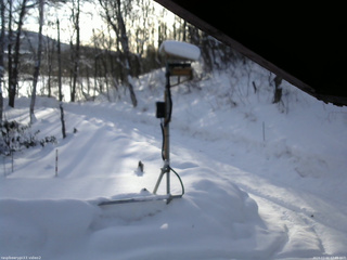 長野県菅平高原 ゆたか山荘 南側 2026/02/10 07:45