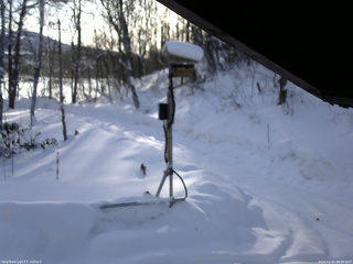 長野県菅平高原 ゆたか山荘 南側 2026/02/10 08:00