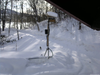 長野県菅平高原 ゆたか山荘 南側 2026/02/10 08:45