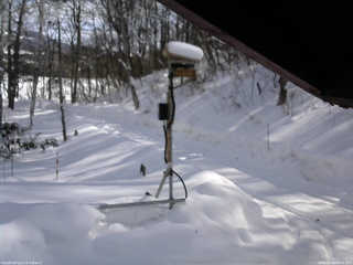 長野県菅平高原 ゆたか山荘 南側 2026/02/10 12:00