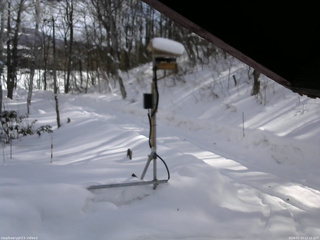 長野県菅平高原 ゆたか山荘 南側 2026/02/10 12:15
