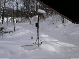 長野県菅平高原 ゆたか山荘 南側 2026/02/10 12:30