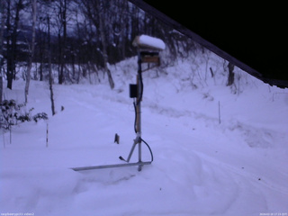 長野県菅平高原 ゆたか山荘 南側 2026/02/10 17:15