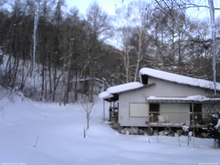 長野県菅平高原 ゆたか山荘 西側(坂上) 2026/02/10 06:45