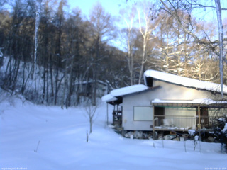 長野県菅平高原 ゆたか山荘 西側(坂上) 2026/02/10 07:15