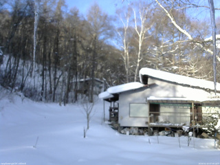 長野県菅平高原 ゆたか山荘 西側(坂上) 2026/02/10 07:45