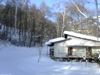 長野県菅平高原 ゆたか山荘 西側(坂上) 2026/02/10 08:00