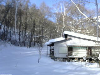 長野県菅平高原 ゆたか山荘 西側(坂上) 2026/02/10 08:15